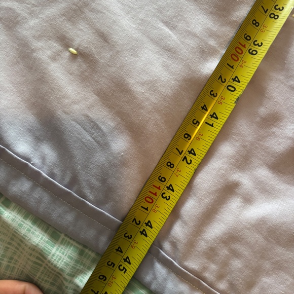 Blanket (handmade) with garden/bug print - Picture 8 of 8